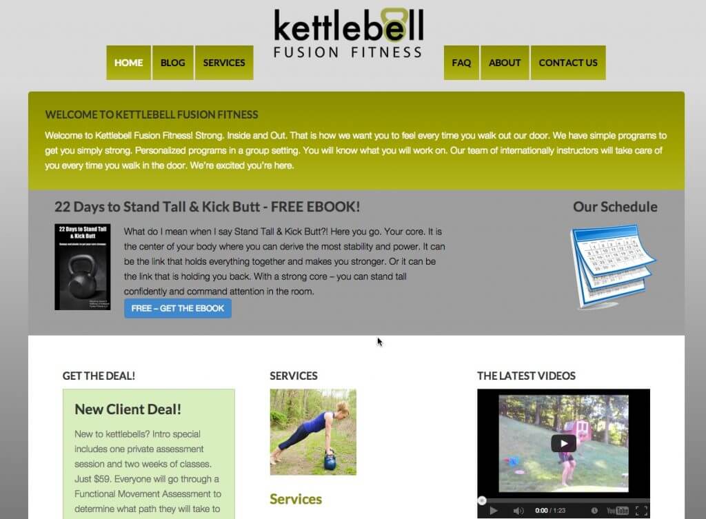 kettlebell fusion fitness website